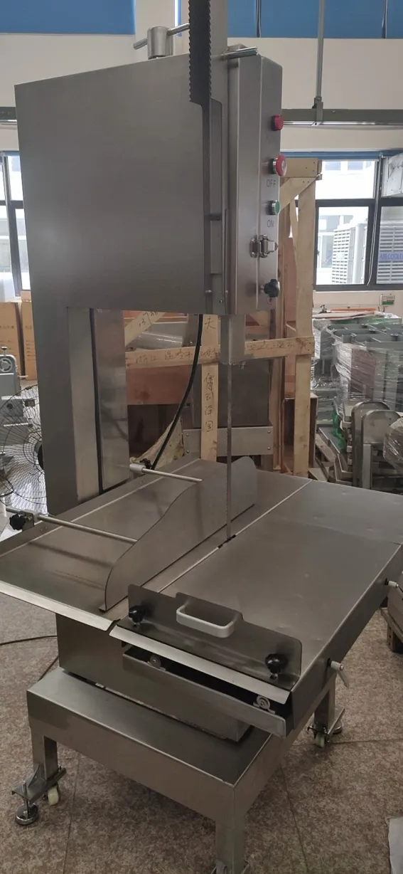 JG-500 grande de pie tipo pollo carne de cerdo carne hueso vio la máquina para la máquina de corte de carne - Máquina de sierra de hueso - foodmachtech