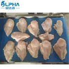 Pulendo la pelle della carne di pollo che scuoia la sbucciatrice per il collo di pollo - Pelapatate - foodmachtech