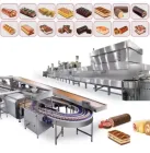 Automatic Pie Layer Sandwich Cup Cake Making Machine - Bread Shaping Machine - foodmachtech