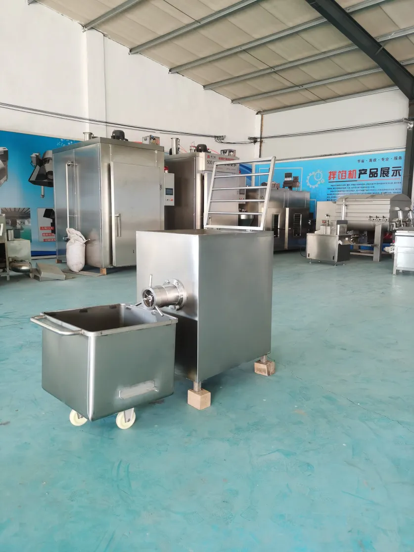 Heißer Verkauf Heavy Duty Große Leistungs starke elektrische Fleischwolf Maschine Haus Wurst Schleifer Edelstahl Fleischwolf - Fleisch-Knochen-Schleifer - foodmachtech