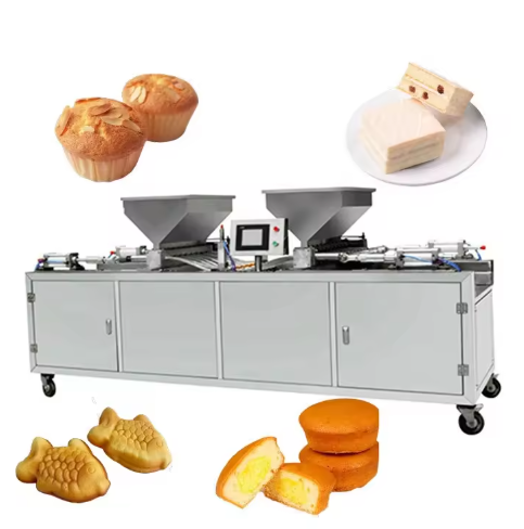 Línea de producción de torta de moldeo de depósito automático Nuevos productos para vender la máquina de la torta de la taza