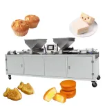 Novos produtos para vender Cup Cake Machine Automatic Depositing Molding Cake Production Line - Máquina De Moldagem De Pão - foodmachtech