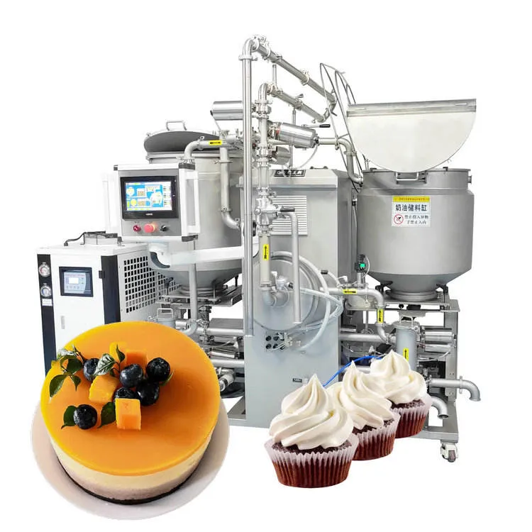 Aerating Continuous Mixer Chiffon Cake Batter Aeration Machine Heavy Whipped Cream Making Machine - Bread Shaping Machine - foodmachtech