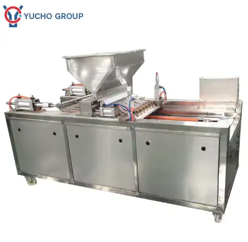 Small Automatic Cup Sponge Cake Batter Fill Muffin Production Depositor Cake Make Machine - Bread Shaping Machine - foodmachtech