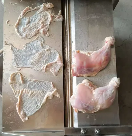 Skinner automatico di pollo per la coscia di pollo - Pelapatate - foodmachtech