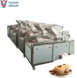 Copo automático pequeno esponja bolo massa enchimento Muffin produção depositante bolo fazer máquina - Máquina De Moldagem De Pão - foodmachtech