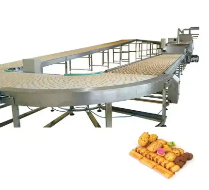 Biscoito Duro e Macio Fazendo Máquina Linha De Produção Cookie Maker - Máquina de Fritar - foodmachtech