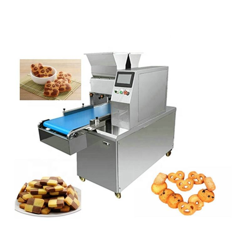 Industrielle automatische Doppel farben Cookie Biskuit maschine