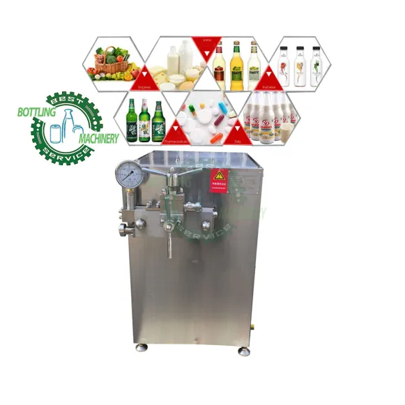 25Mpa 40Mpa Wine Liquor Whisky Homogeneizador De Alta Pressão Para Indústria De Cerveja
