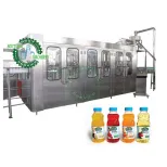 4000BPH 5000BPH 250ml 750mlペットプラスチック回転粒顆粒ジュース生産機械設備工場システム - 飲料生産ライン - foodmachtech