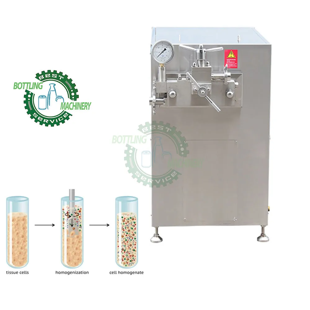 2000l/h 3000l/hフルーツジュース高圧均質化ミキサー - ホモジナイザー - foodmachtech