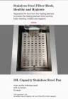 Commercial Stainless Steel Gas Fryer Kitchen Equipment for Chicken Frying for Hotel & Restaurant Use - Deep Fryer - foodmachtech
