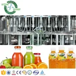 4000BPH 5000BPH 250ml 750mlペットプラスチック回転粒顆粒ジュース生産機械設備工場システム - 飲料生産ライン - foodmachtech
