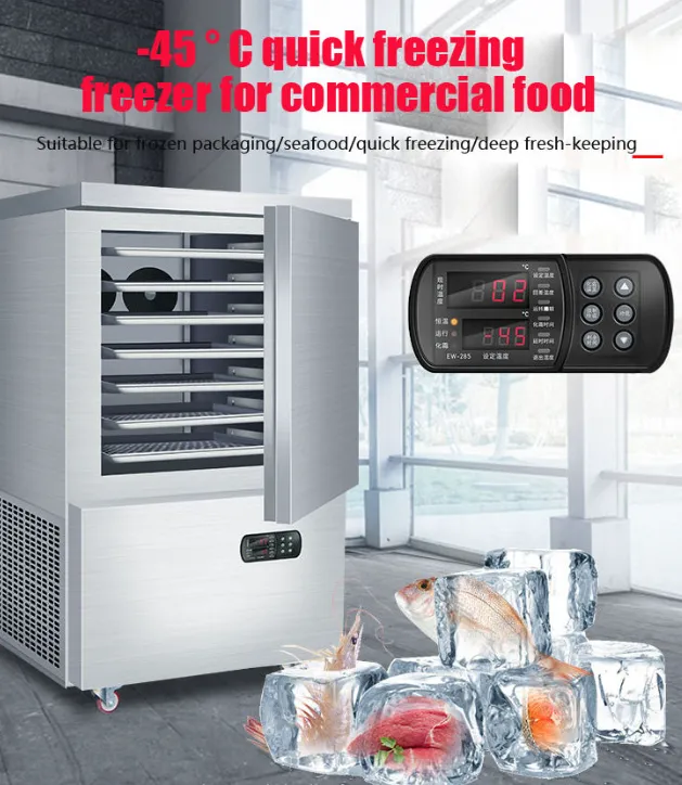 Deep Machine Minus 40 Abbattitore Mobile Blast Freezer - Industrial Freezer - foodmachtech