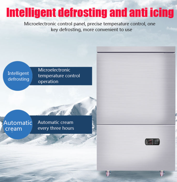 Minus 40 Abbattitore Mobile Blast Freezer Deep Machine 
