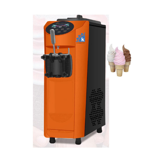アイスクリームマシン220v小型ミニハードアイスクリームマシン家庭用テーブルトップソフトサーブポータブルアイスクリームメーカー