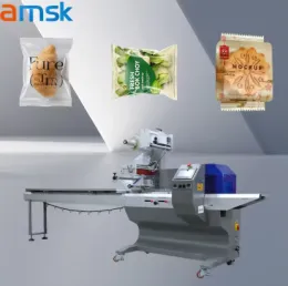 BG-600 Arabic Pita Pancake Packaging Machine Arab Bread Pizza Tortilla Frozen Paratha Crepes Chapatti Roti Bag Packing Machine