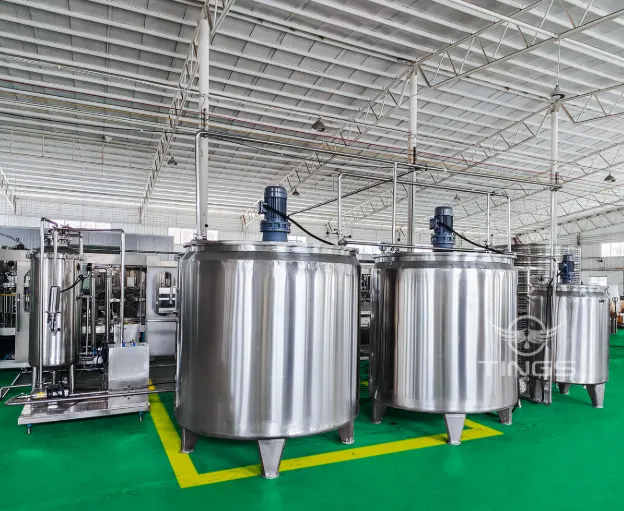 เครื่องดื่มอัดลมบรรจุขวดพืชเครื่องดื่มอ่อนผสม CO2โซดาทำเครื่องบรรจุ - เครื่องบรรจุบรรจุ - foodmachtech