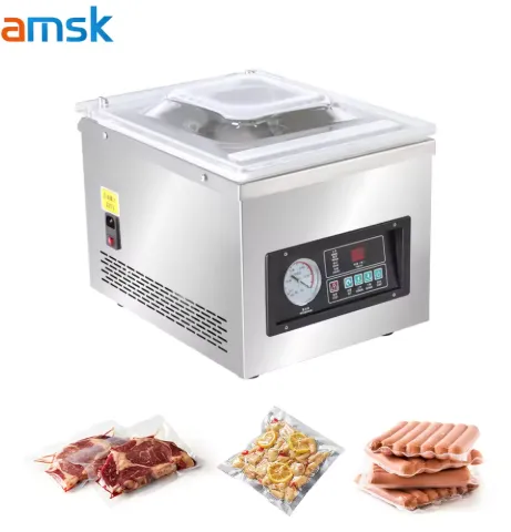 Beef Sausage Freshness Vacuum Packaging Machine Commercial Stainless Steel Vacuum Chamber - Packaging Machine - foodmachtech