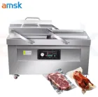 Beef Sausage Freshness Vacuum Packaging Machine Commercial Stainless Steel Vacuum Chamber - Packaging Machine - foodmachtech