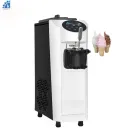 220V pequeño mini máquina de helado duro en casa mesa suave servir portátil máquina de helado fabricante de helado - Máquina del helado - foodmachtech