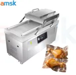 Double Chamber Freshness Vacuum Packaging Machine Commercial Chicken Leg Eel Meat Packaging Machine - Packaging Machine - foodmachtech