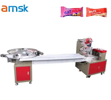 High-speed Automatic Flow Wrapping packing Machine of Hard Candy Cotton Candy Jelly Lollipops in Film Bags - Packaging Machine - foodmachtech