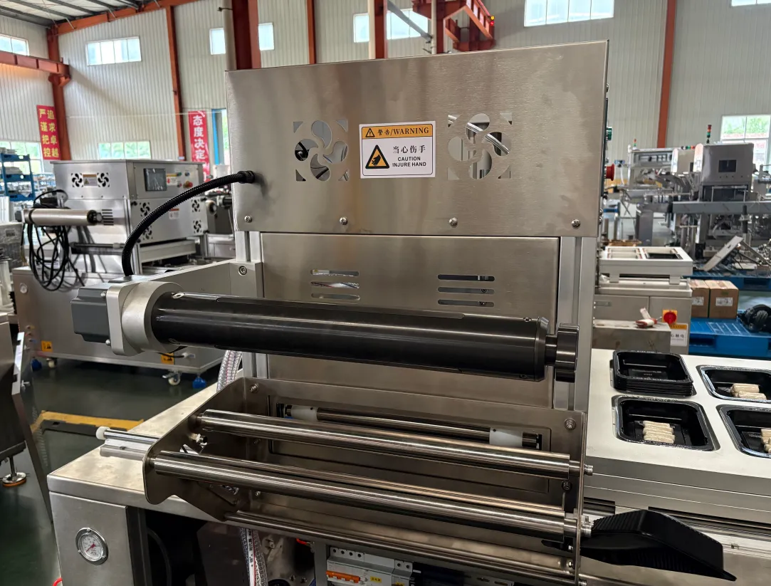 GYT-410 Semi-Automatic Single Mold Vacuum Skin Packing Machine for Fish Roe Lucky Bag and Chinese Yam Packing - Packaging Machine - foodmachtech