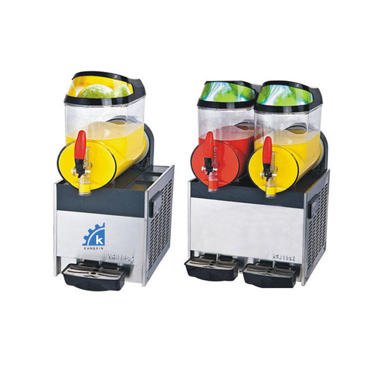 販売のための商業使用される2つのタンクスラッシュ製氷機