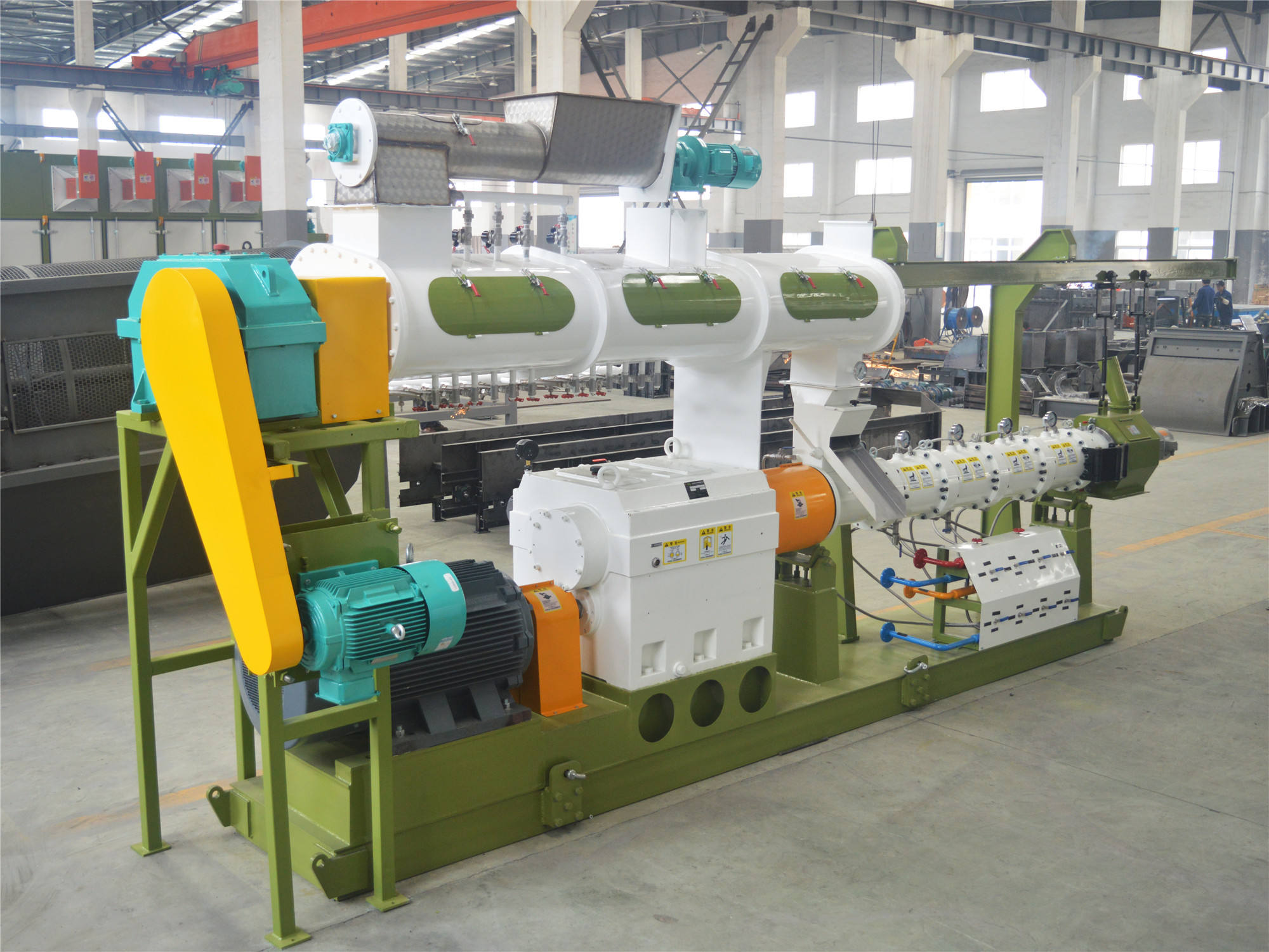 自動フィード押出機ツインスクリューペレタイザー猫犬ペット魚食品加工機