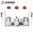 Programmable Vacuum Impregnation Machine for Uniformly Absorbing Syrup from Fruits and Dates - Vacuum Melting Kettle - foodmachtech