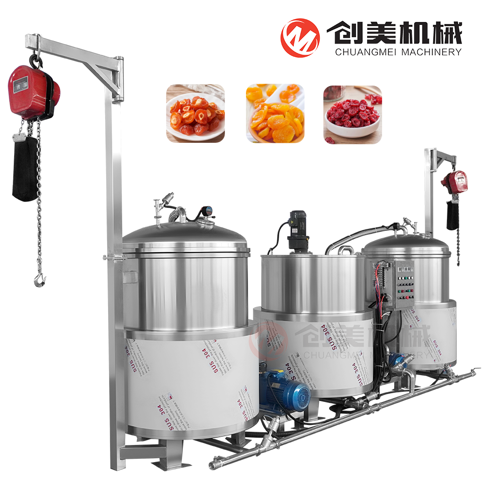 Máquina de alta precisión de la Azúcar-impregnación del vacío para la transformación de los alimentos