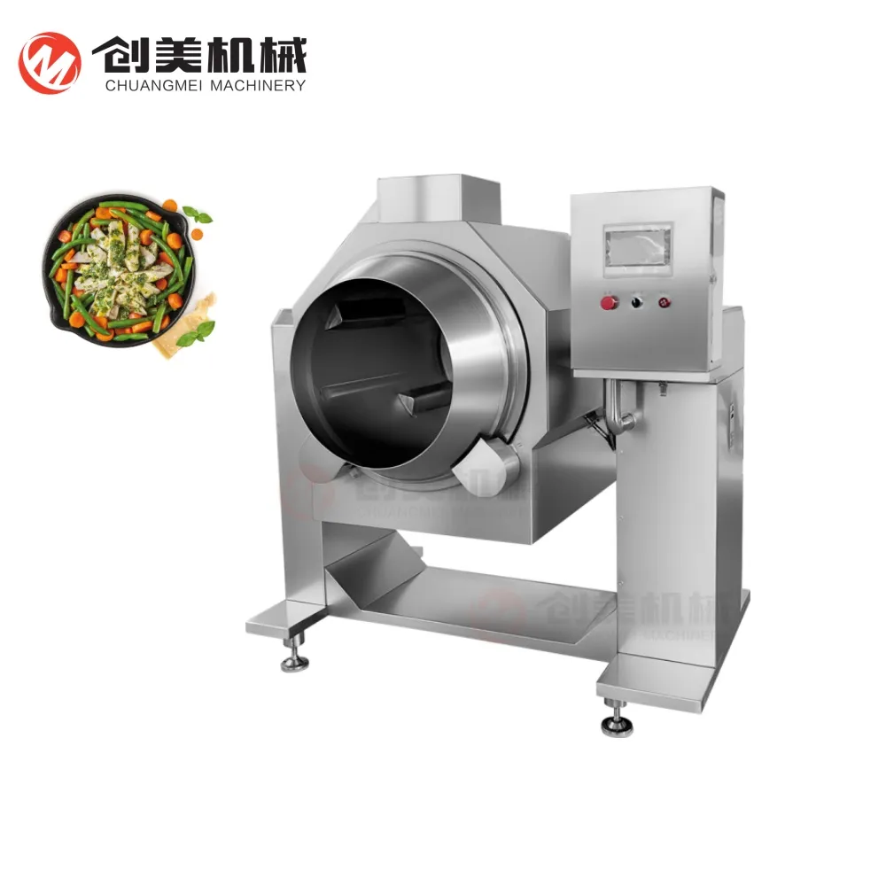 Multifunctional Cooking Machine Commercial Canteen Restaurant Intelligent Fried Noodle - Wok - foodmachtech