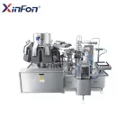 GY-8SK-200 automática completa secado pescado marinado pollo pies Rotary máquina de envasado al vacío - Máquina de envasado - foodmachtech