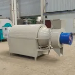 Small Drum Rotary Sawdust Charcoal Briquette Dryer Machine Coffee Potato Dry Dryer Price300 - Dryer - foodmachtech