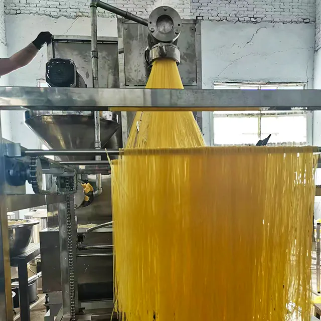 Starch Wet Rice Stick Maize Noodle Fully Automatic Grain Vermicelli Corn Make Equipment Machine - Noodle Machine - foodmachtech