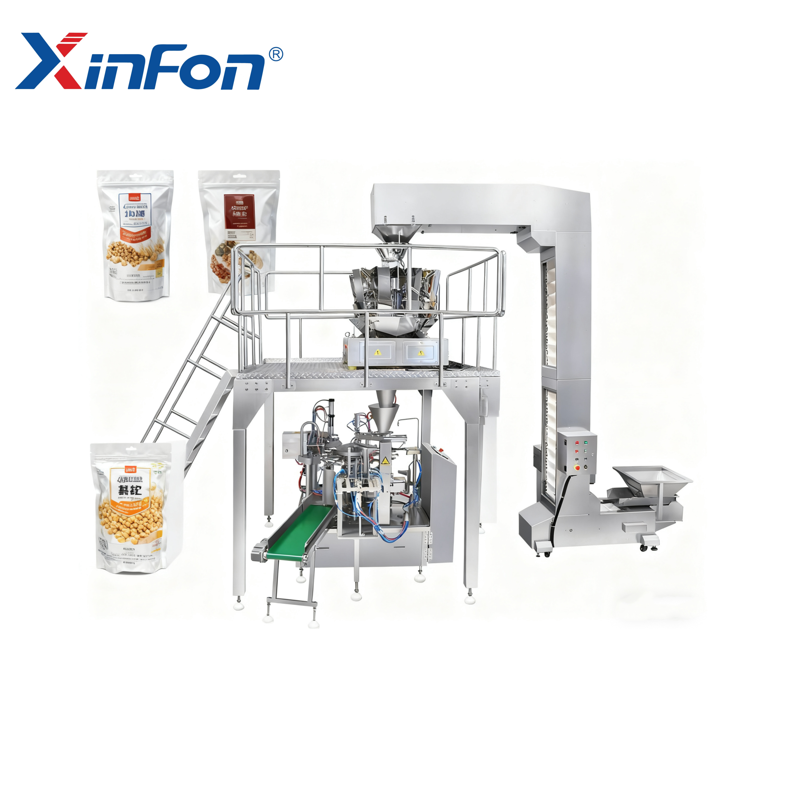 GS-300 Dog Food and Popcorn Chicken Packing Full Automatic Zipper Bag ...