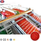 Bolsita de pasta de tomate que hace la máquina Nueva línea de producción personalizada de mermelada de tomate de una tonelada - Prensa de queso - foodmachtech