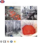 Bolsita de pasta de tomate que hace la máquina Nueva línea de producción personalizada de mermelada de tomate de una tonelada - Prensa de queso - foodmachtech