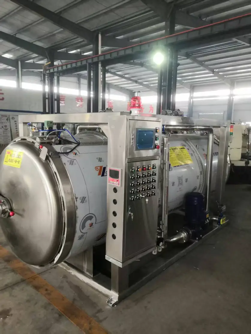 Wasserbad-und Dampf-Sterilisation stopf Kommerzieller Dual-Mode-Sterilisator in Lebensmittel qualität - Sterilisation Topf - foodmachtech