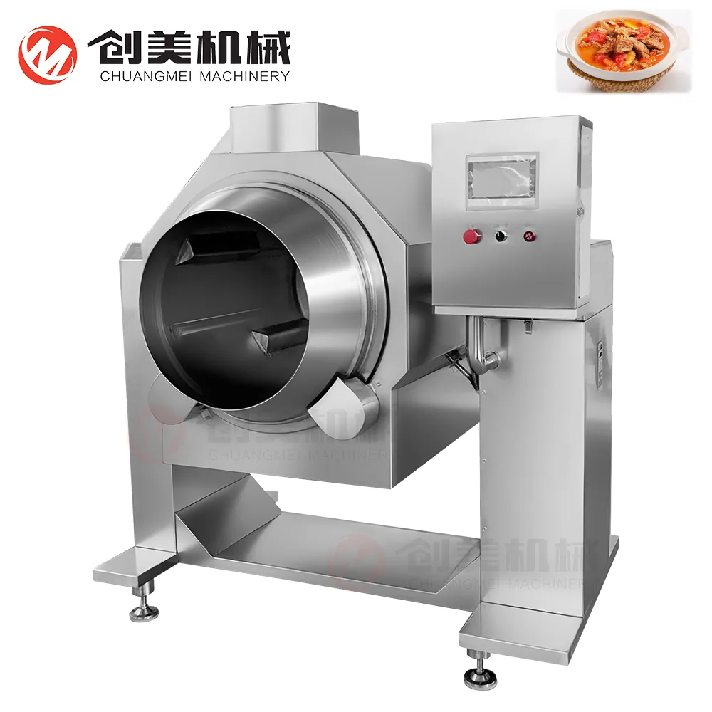 Factory Robot Cook Gas Electric Wok - Wok - foodmachtech