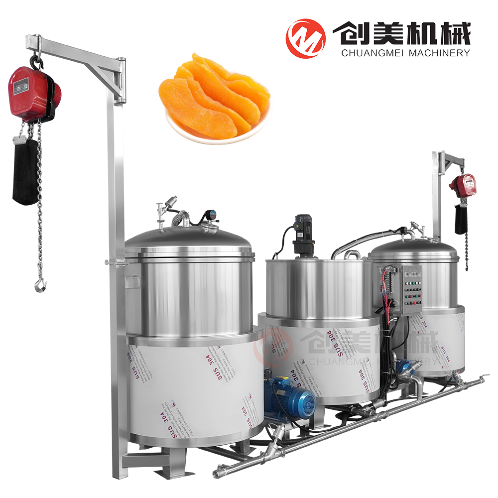 大容量工業用真空砂糖ディッピングポット