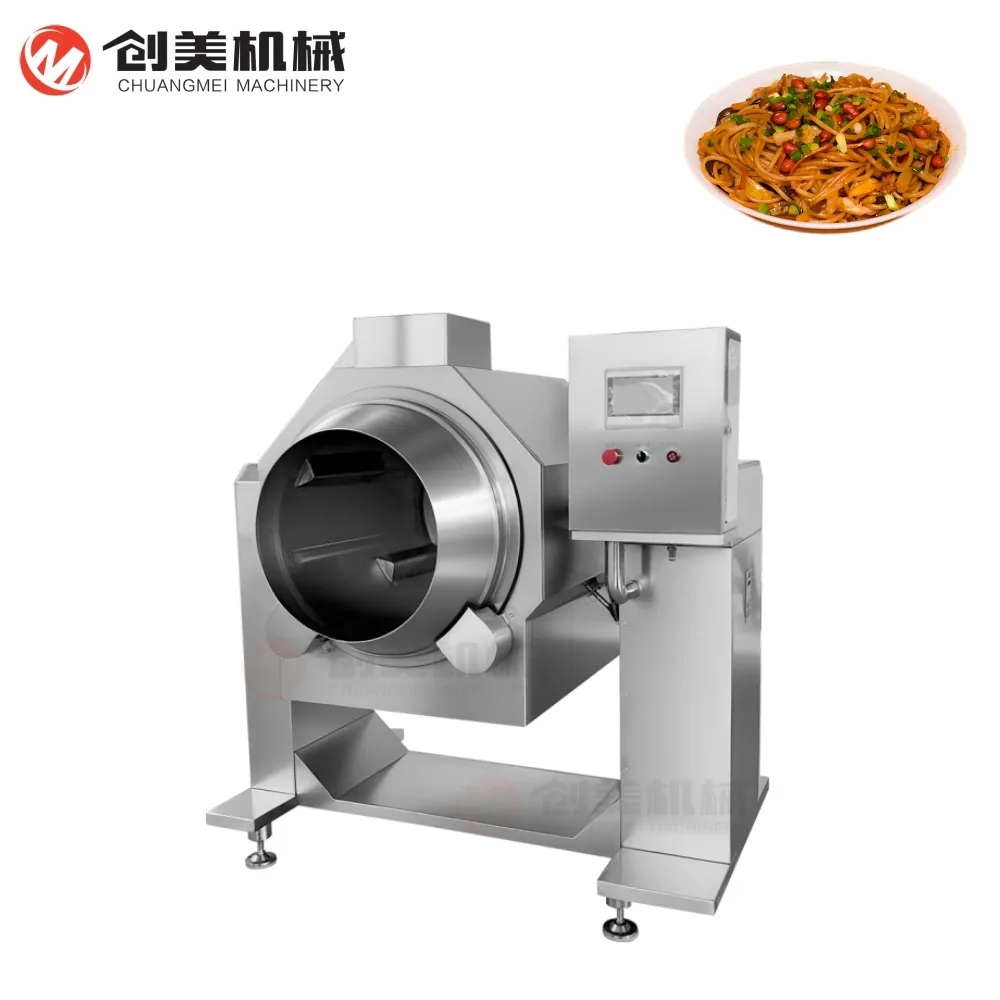 Vegetable Processing Plant Rice Noodle And Meat Processing Equipment - Wok - foodmachtech