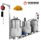 Vacuum Sugar Boiling Cooking Pan Machine for Peach Pineapple Fruit - Sugar Boiling Unit - foodmachtech
