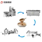 Industrial Nut Butter Fully Automated Hazelnut Butter Manufacturer Peanut Butter Production Line - Grinding Machine - foodmachtech