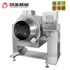 Multifunctional High Quality Automatic Food Cooking Drum Stir Fried Cooking Robot Machine - Wok - foodmachtech