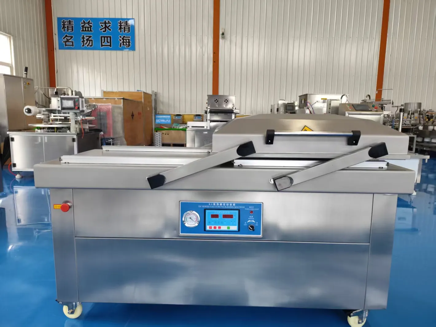 Semi-automatic Double Chamber Vacuum Packaging Machine Packaging Turkey Slices,Roast Beef Slices and Other Products - Packaging Machine - foodmachtech