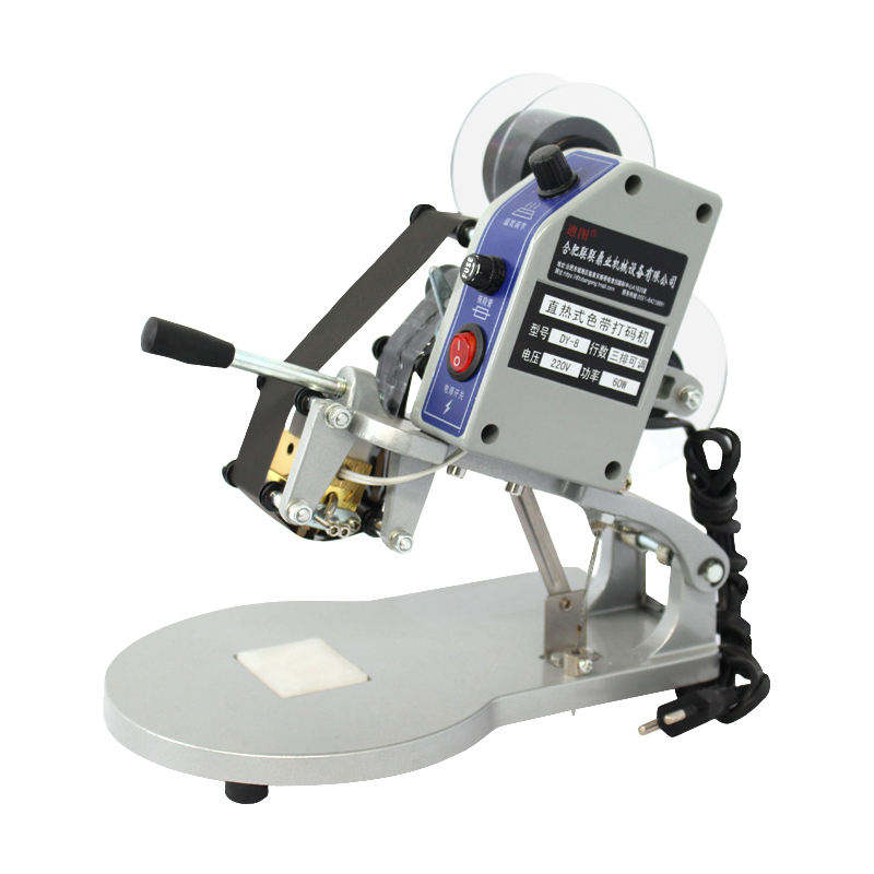 DY-8 macchina per stampa a caldo con nastro manuale,
