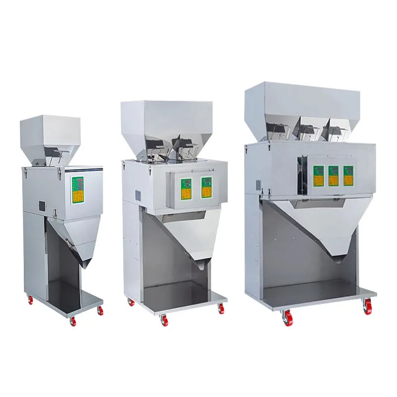 Máy chiết rót cân tự động máy đóng gói gạo muối hạt trà lá Máy Phân phối bột đường Máy Cân - Máy chiết rót - foodmachtech
