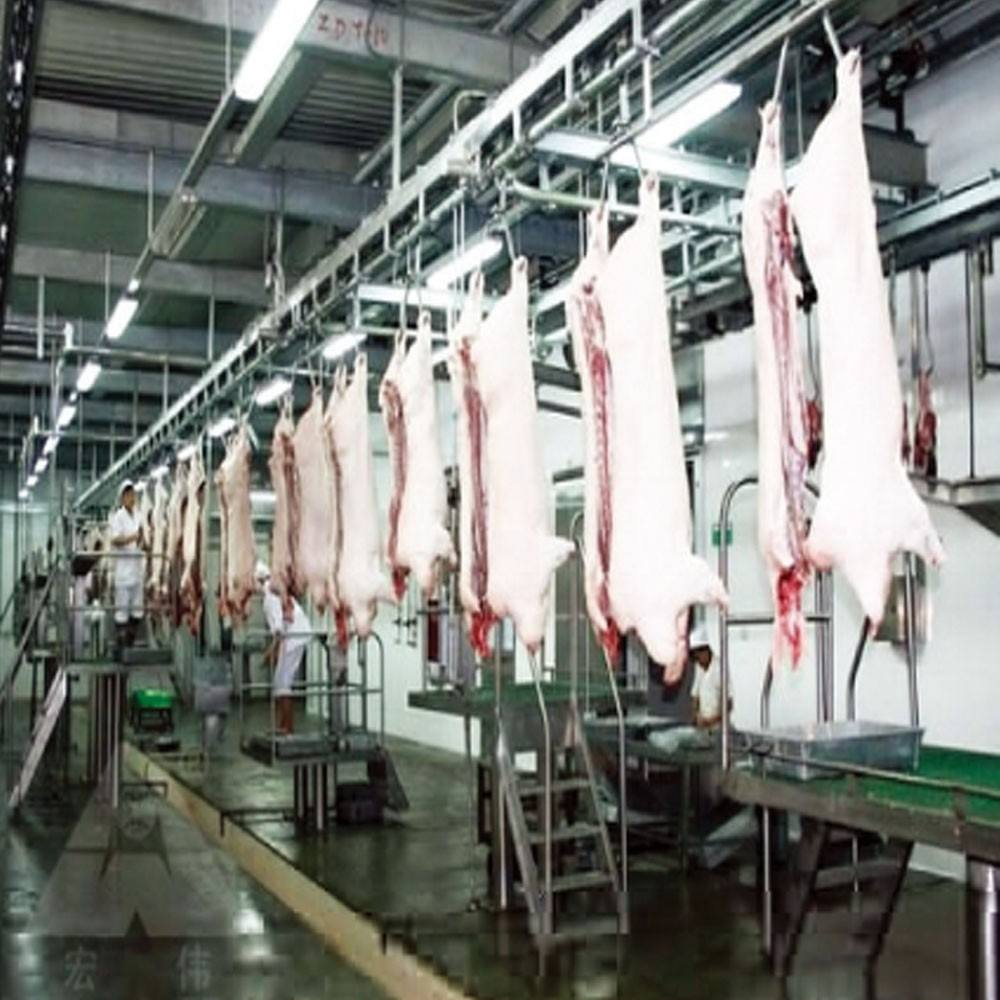 สายฆ่าหมูสายฆ่าสมบูรณ์สำหรับสังหาร abattoir
